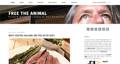 Desktop Screenshot of freetheanimal.com